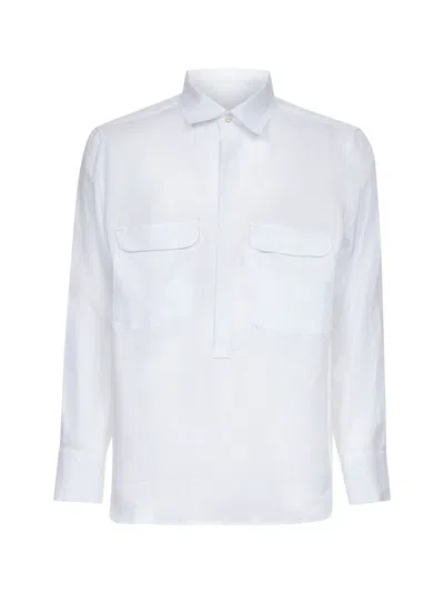 D 4.0 D4.0 Shirt With Cut Collar