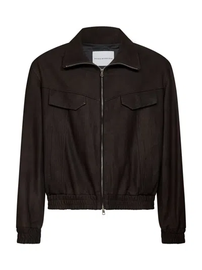 D 4.0 Dark Brown Nubuck Jacket