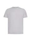 D 4.0 Grey Organic Cotton T-shirt In Gray