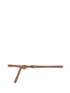 D 4.0 Honey-colored Suede Belt