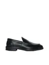 D 4.0 Leather Penny Loafers In Black
