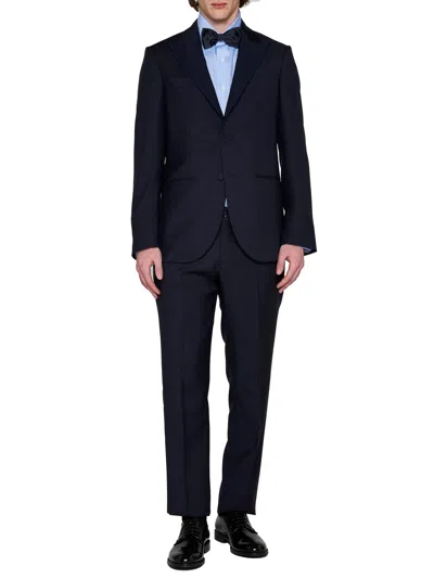 D 4.0 Single-breasted Wool Suit By D4.0