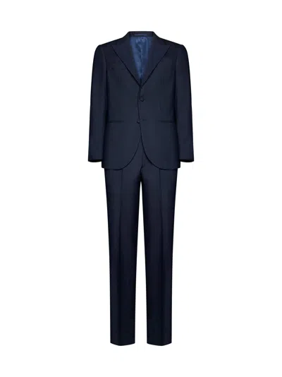 D 4.0 Single-breasted Wool Suit By D4.0