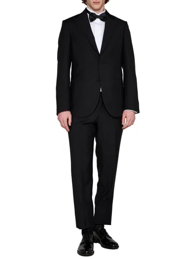 D 4.0 Notched-collar Single-breasted Suit From D4.0