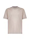 D 4.0 Taupe Virgin Wool Jersey T-shirt In Neutral