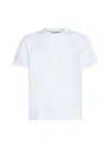 D 4.0 White Lisle T-shirt In White