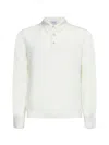 D 4.0 White Wool And Cashmere Polo In White