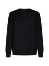 D 4.0 Wool Sweater  In Black