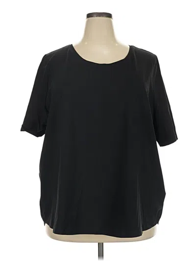 Pre-owned D&co. 3/4 Sleeve T-shirt In Black