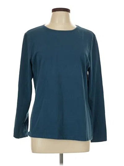 Pre-owned D&co. 3/4 Sleeve T-shirt In Teal