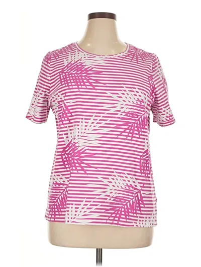 Pre-owned D&co. Active T-shirt In Pink