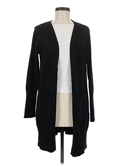 Pre-owned D&co. Cardigan Sweater In Black