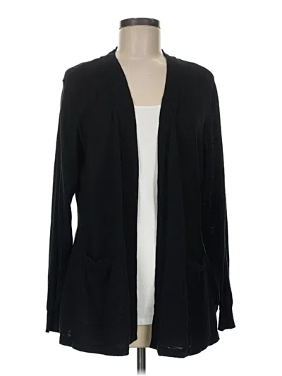 Pre-owned D&co. Cardigan Sweater In Black