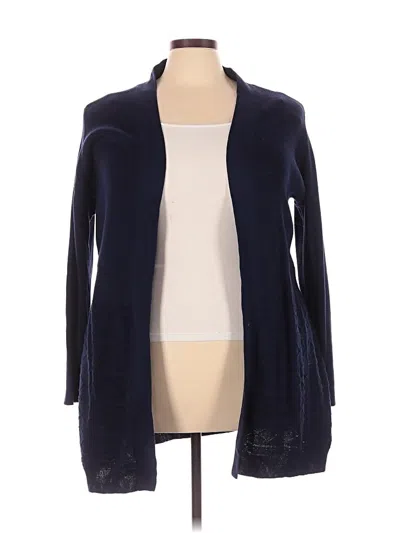 Pre-owned D&co. Cardigan Sweater In Blue