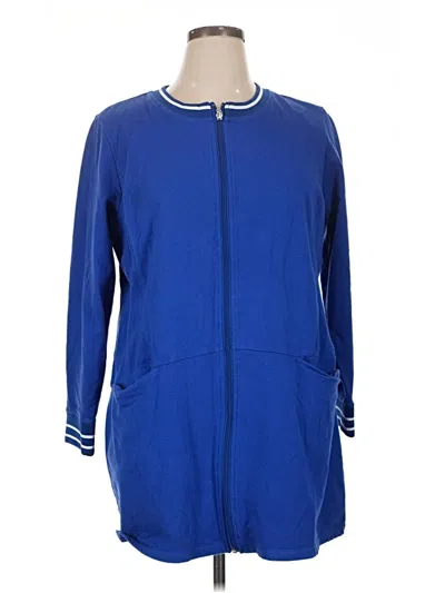 Pre-owned D&co. Cardigan Sweater In Blue