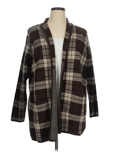 Pre-owned D&co. Cardigan Sweater In Brown