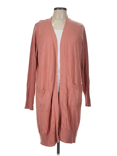 Pre-owned D&co. Cardigan Sweater In Pink