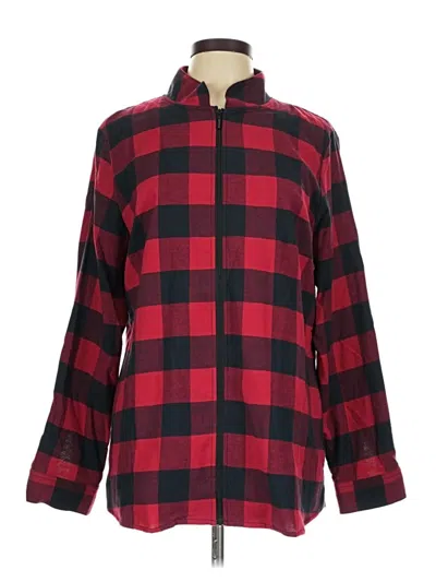 Pre-owned D&co. Cardigan Sweater In Red