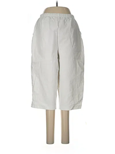 Pre-owned D&co. Cargo Pants In White