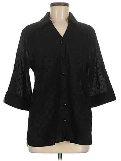 Pre-owned D&co. Casual Dress In Black