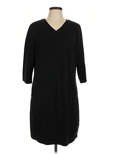 Pre-owned D&co. Casual Dress In Black