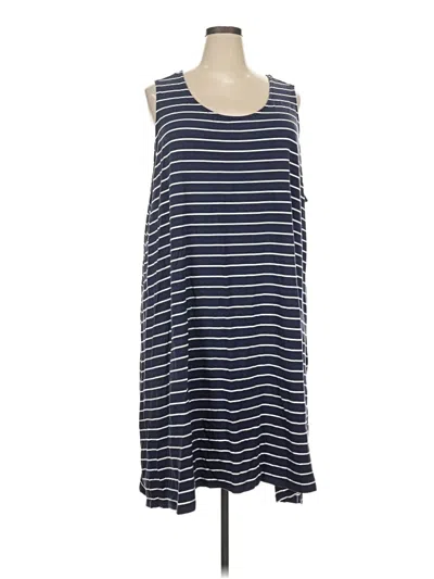 Pre-owned D&co. Casual Dress In Blue