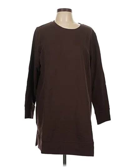 Pre-owned D&co. Casual Dress In Brown