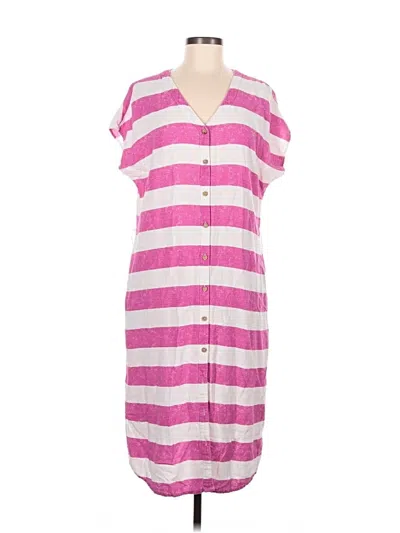 Pre-owned D&co. Casual Dress In Pink