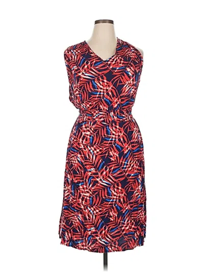 Pre-owned D&co. Casual Dress In Red