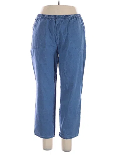 Pre-owned D&co. Casual Pants In Blue