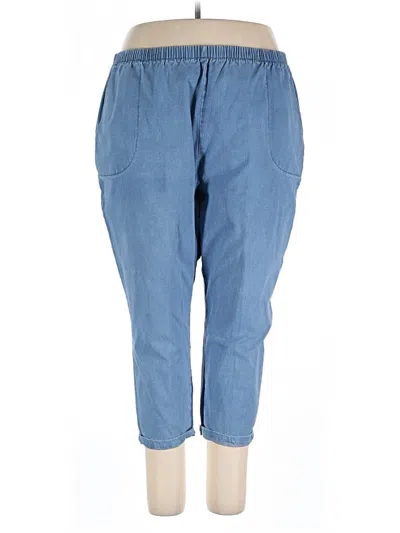 Pre-owned D&co. Casual Pants In Blue