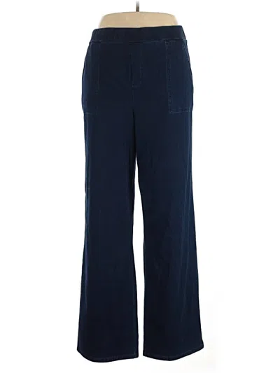 Pre-owned D&co. Casual Pants In Blue