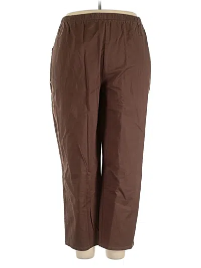 Pre-owned D&co. Casual Pants In Brown