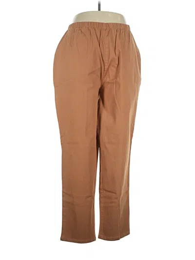 Pre-owned D&co. Casual Pants In Brown