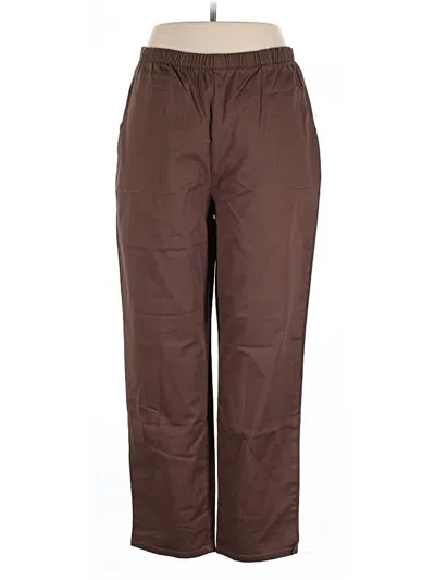 Pre-owned D&co. Casual Pants In Brown