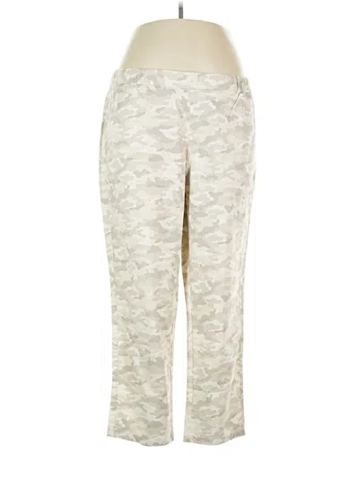 Pre-owned D&co. Casual Pants In Ivory