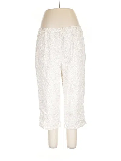 Pre-owned D&co. Casual Pants In Ivory