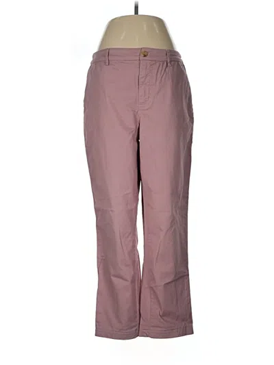 Pre-owned D&co. Casual Pants In Pink