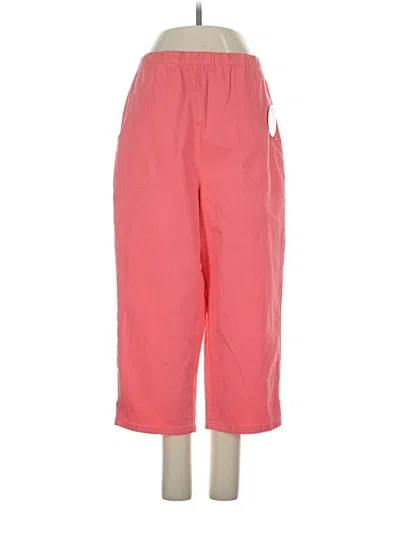 Pre-owned D&co. Casual Pants In Pink