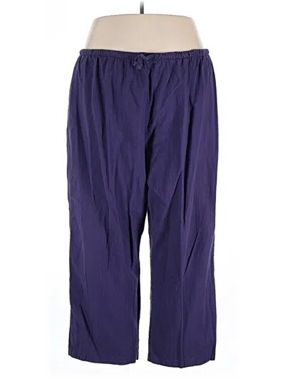 Pre-owned D&co. Casual Pants In Purple
