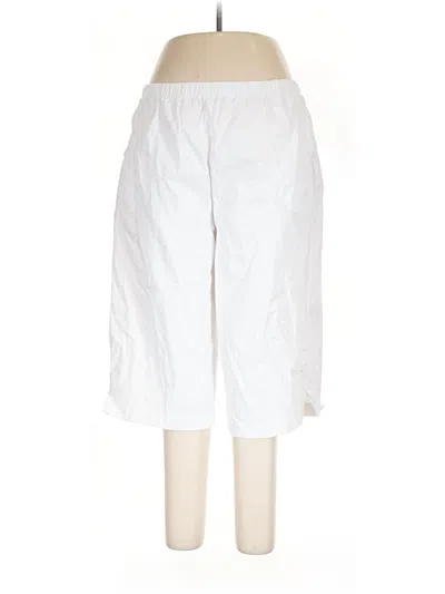 Pre-owned D&co. Casual Pants In White