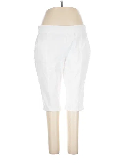 Pre-owned D&co. Casual Pants In White