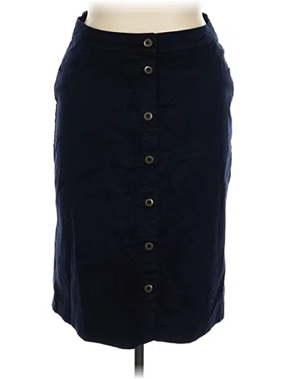 Pre-owned D&co. Casual Skirt In Blue