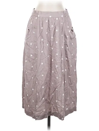 Pre-owned D&co. Casual Skirt In Gray