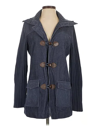 Pre-owned D&co. Coat In Blue