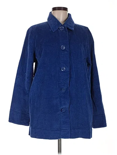 Pre-owned D&co. Coat In Blue