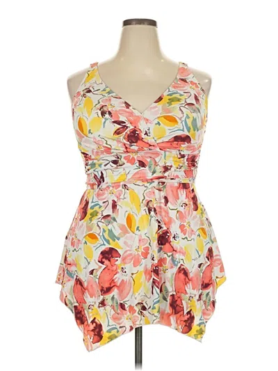 Pre-owned D&co. Cocktail Dress In Orange