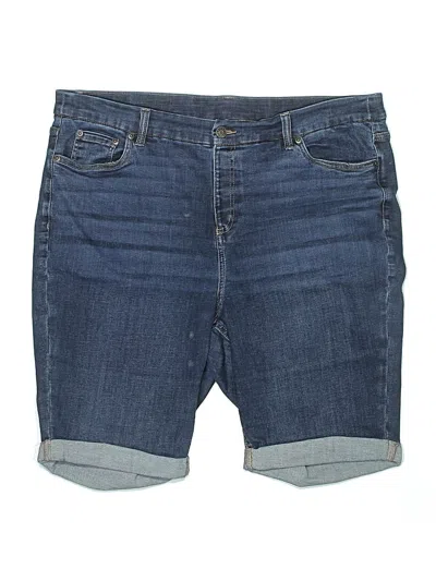Pre-owned D&co. Denim Shorts In Blue