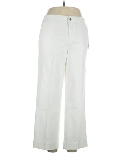 Pre-owned D&co. Dress Pants In Ivory