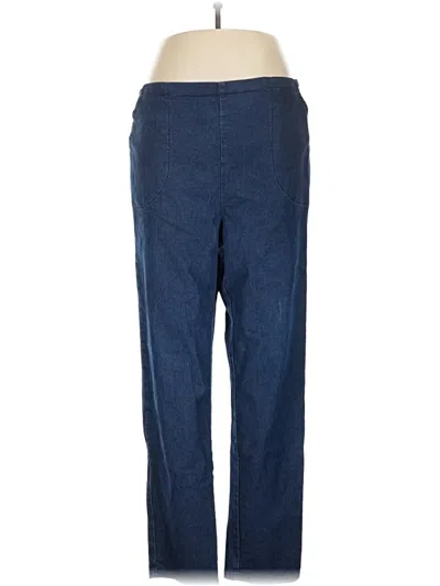 Pre-owned D&co. Jeggings In Blue